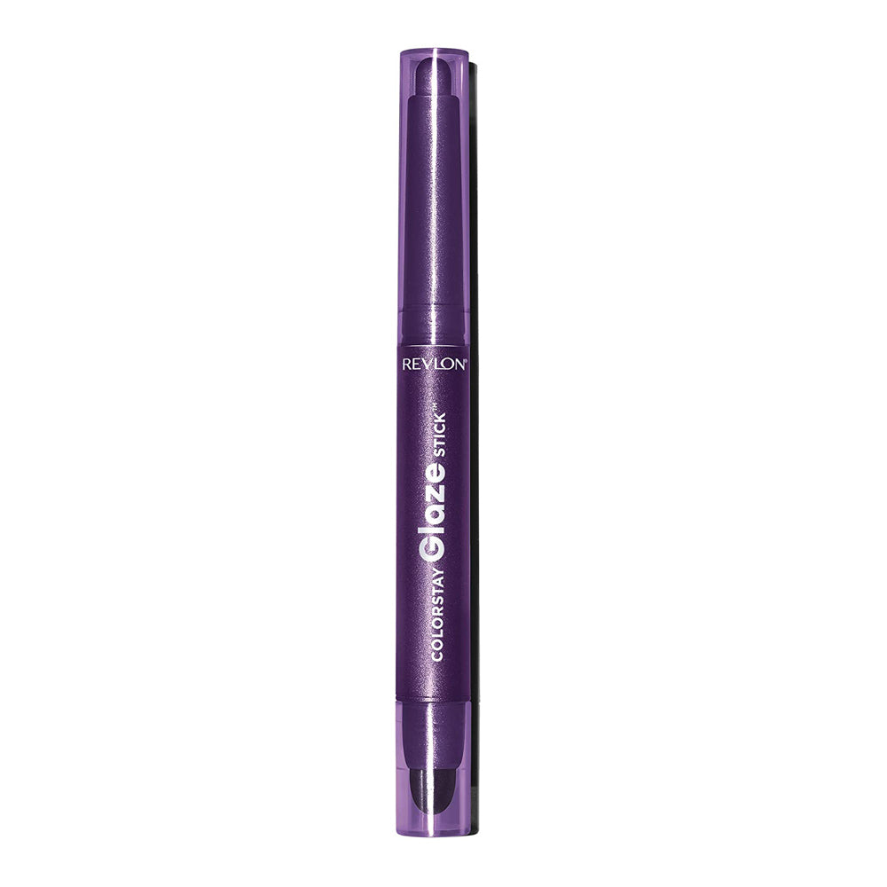 Revlon Glaze Stick Eye Shadow 876 Wysteria waterproof high pigment with silky pearl finish and smudger Blush Fiji