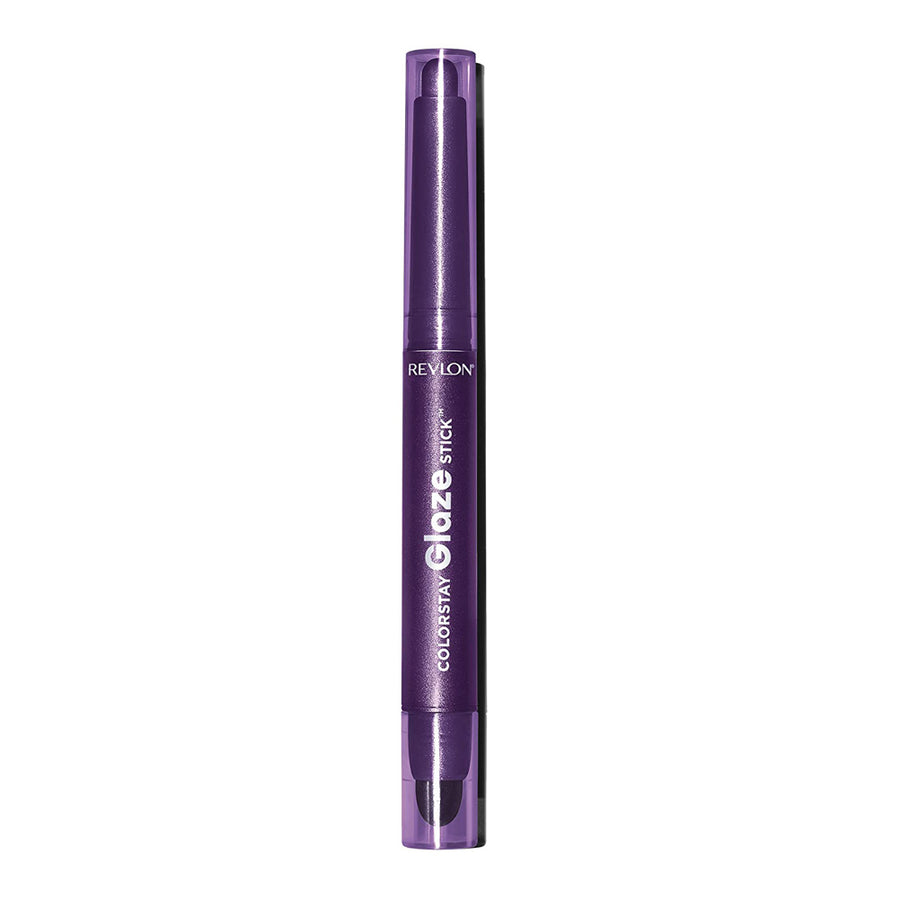 Revlon Glaze Stick Eye Shadow 876 Wysteria waterproof high pigment with silky pearl finish and smudger Blush Fiji
