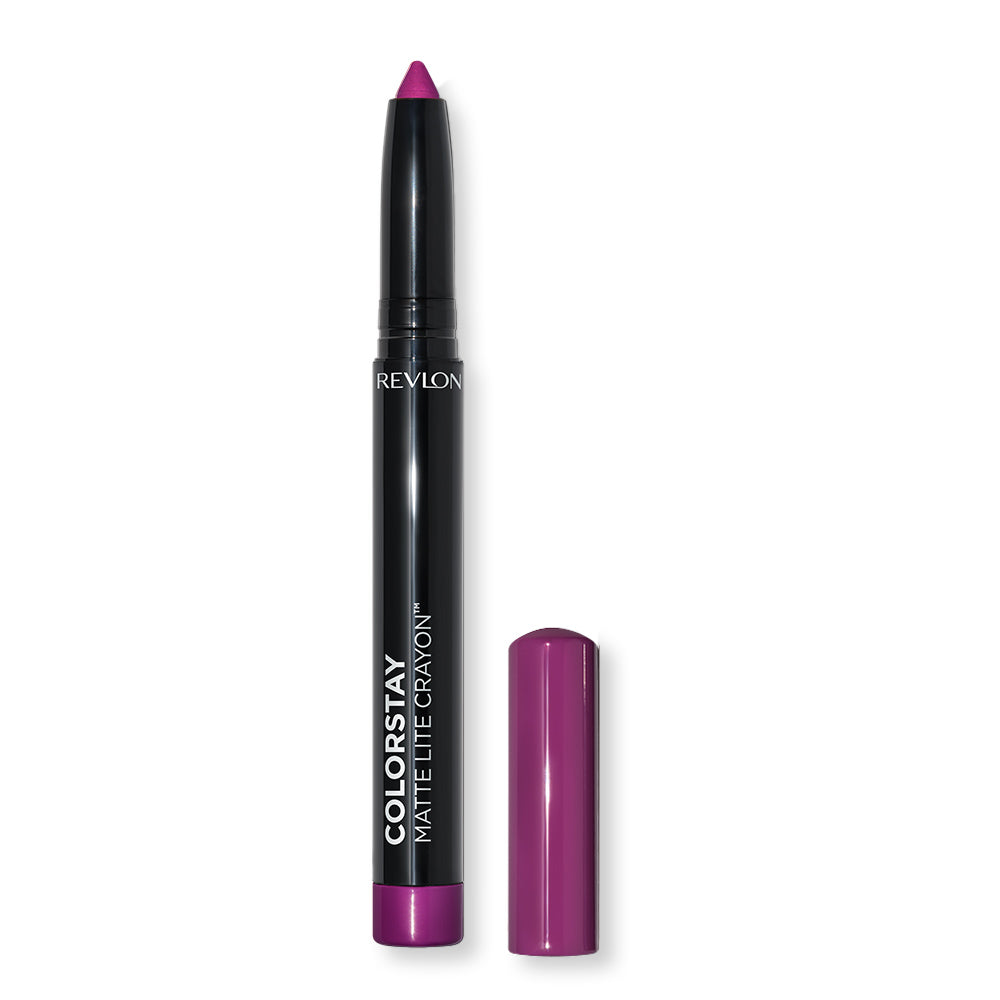 Revlon ColorStay Matte Lite Crayon 005 SKY HIGH – Lightweight matte lip crayon with bold colour and built-in sharpener
