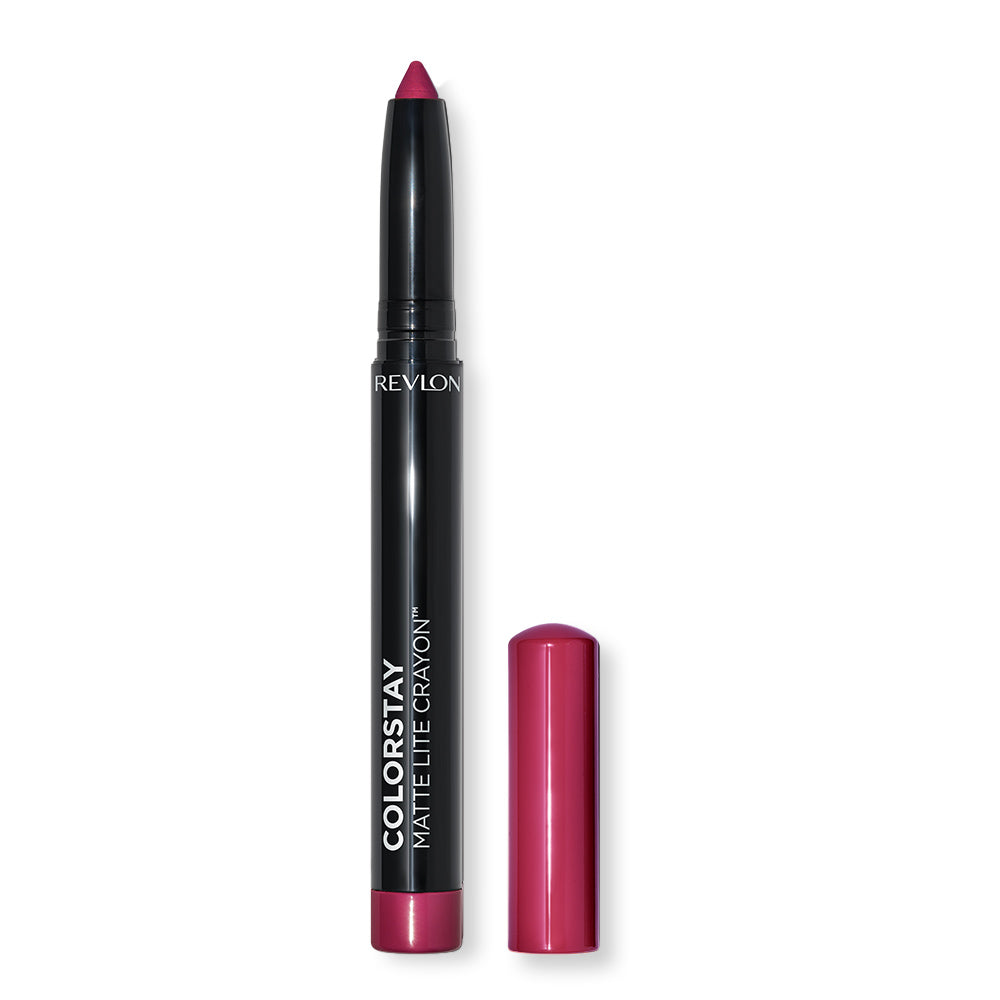 Revlon ColorStay Matte Lite Crayon 011 LIFTED – Lightweight matte lip crayon with bold colour and built-in sharpener
