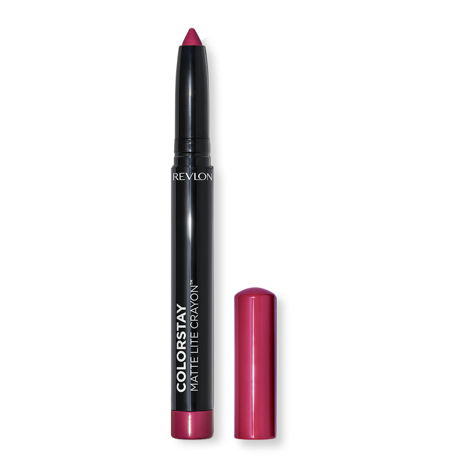 Revlon ColorStay Matte Lite Crayon 011 LIFTED – Lightweight matte lip crayon with bold colour and built-in sharpener
