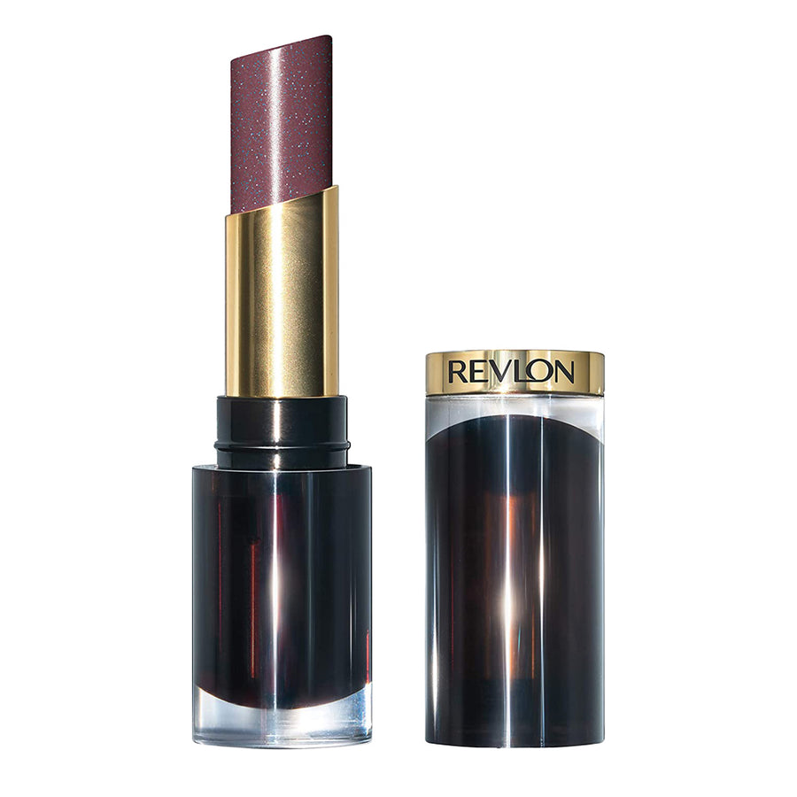 Revlon Glass Shine Lipstick - 011 GLISTENING PURPLE - High-shine, moisturising finish
