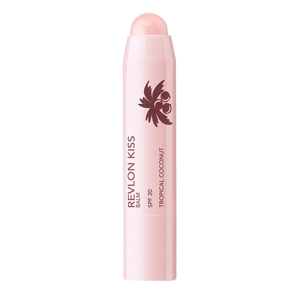010 TROPICAL COCONUT – tinted lip balm with SPF 20, fruit oils & hydration from Revlon Kiss Balm