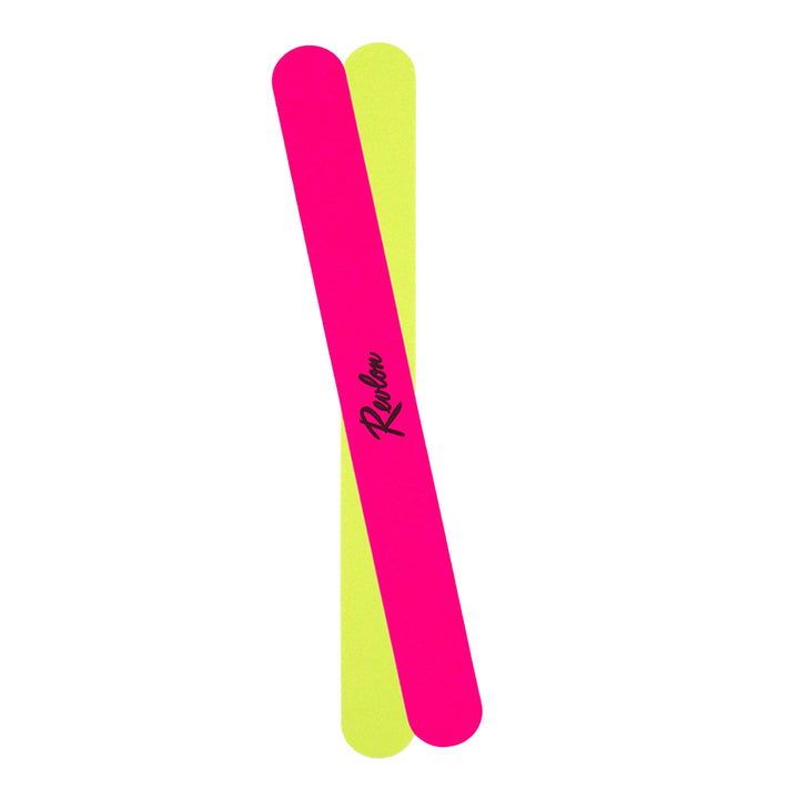 Revlon Style File Shapers for Normal Nails – dual-sided nail file with coarse and fine grit for shaping hard nails