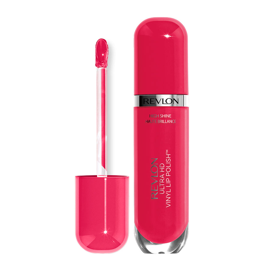 Revlon Vinyl Lip Polish 900 Fearless Who? – with high shine, bold pigment, smooth texture and non-feathering colour